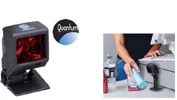 Daugiakryptis brūkšninių kodų skaitytuvas Honeywell QuantumT 3580, 1D, kit (USB), white