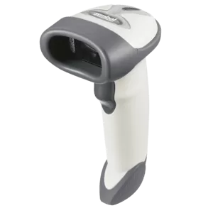 Laidinis brūkšninių kodų skaitytuvas KT:LS2208,WHT,USB CBL,STAND