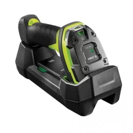 Laidinis brūkšninių kodų skaitytuvas Zebra DS3678-SR, BT, 2D, SR, FIPS, black, green